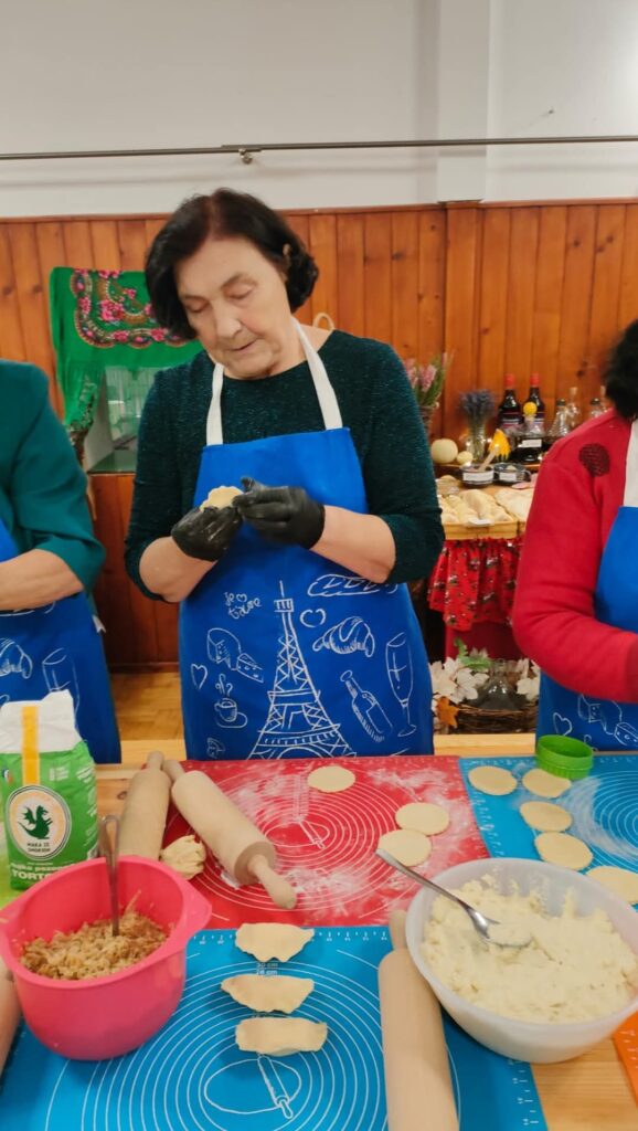 Warsztaty kulinarne seniorów w ramach projektu Aktywny Senior +5 Edycja 2024