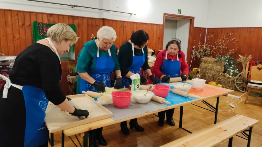 Warsztaty kulinarne seniorów w ramach projektu Aktywny Senior +5 Edycja 2024