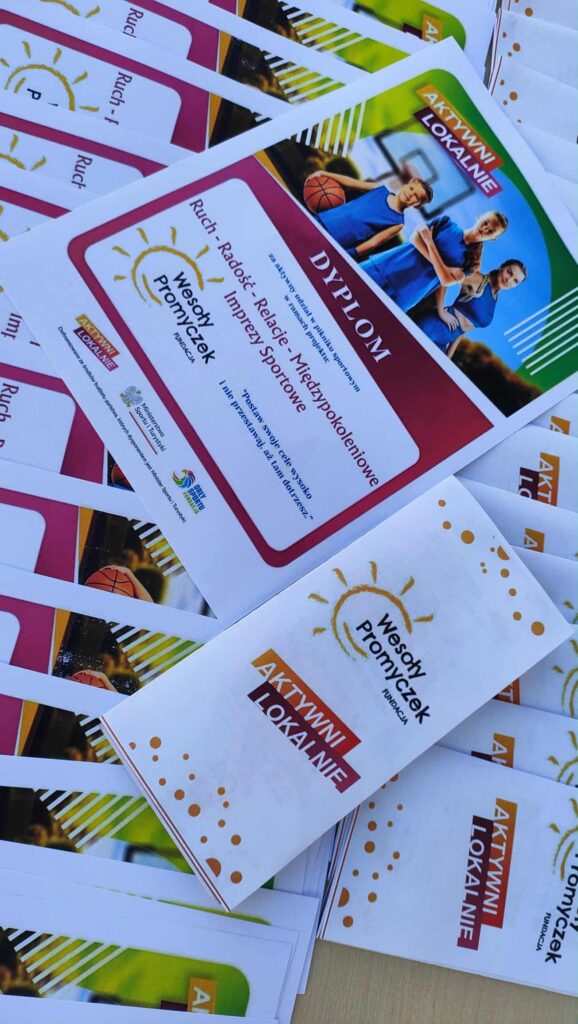 Ruch – Radość – Relacje - Międzypokoleniowe Imprezy Sportowe