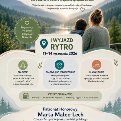 Moc Wytchnienia- przestrzeń wsparcia, regeneracji i integracji dla rodziców osób z niepełnosprawnościami.